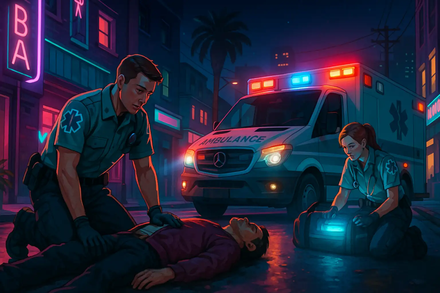 VynexRP emergency medical services artwork