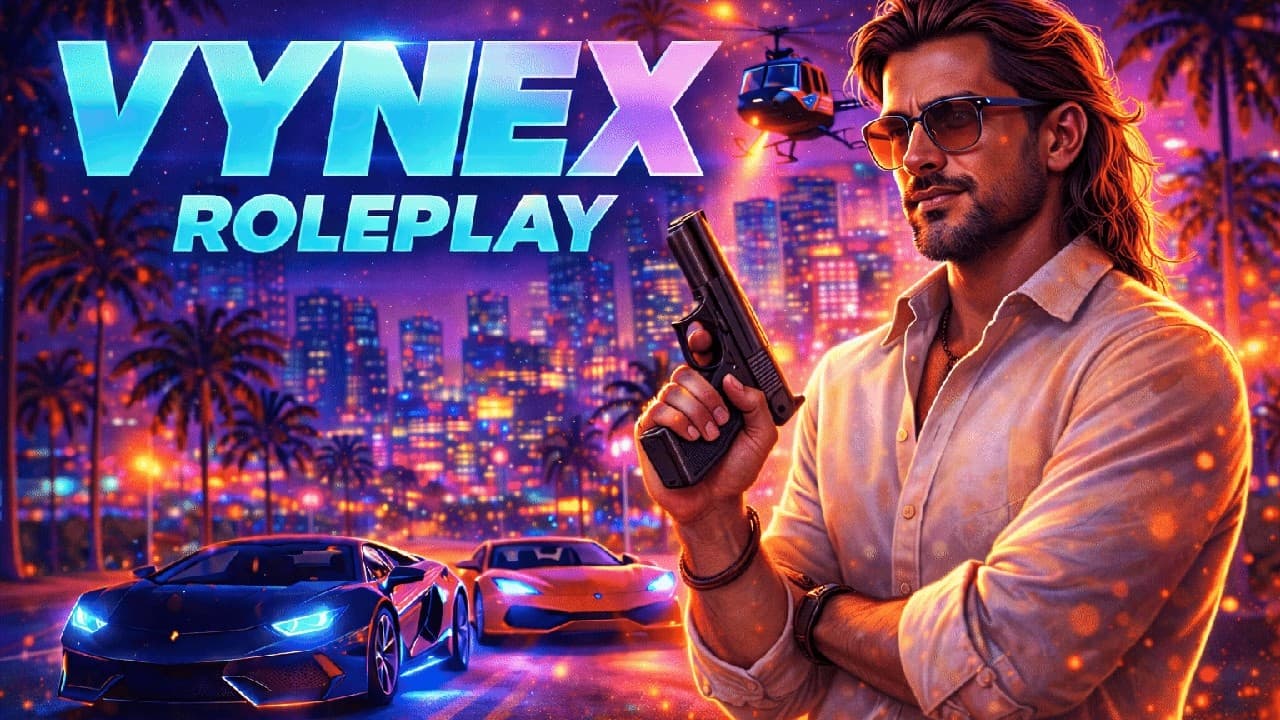 VynexRP cinematic trailer poster
